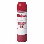 Wilson Stenciling Ink Logomarker Czerwony